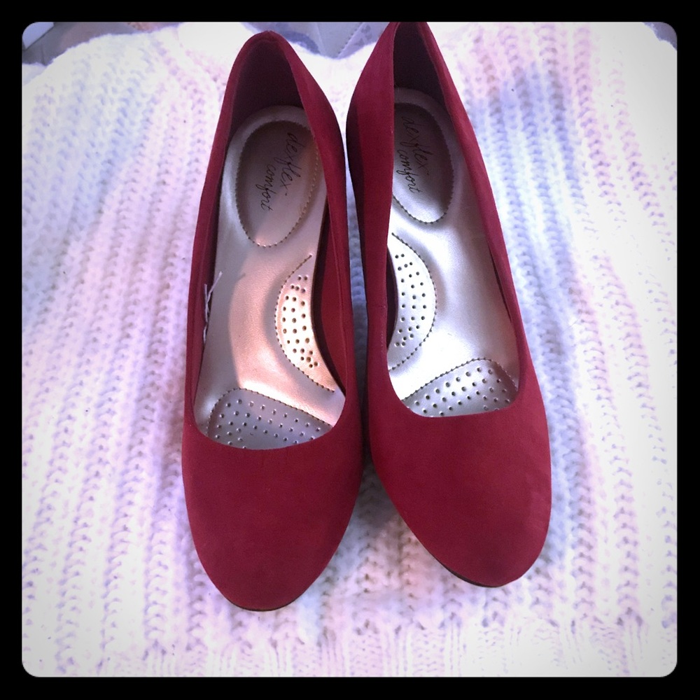 Beautiful red high heels